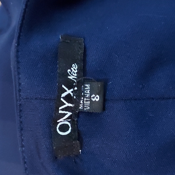 Navy cocktail dress - Picture 6 of 6